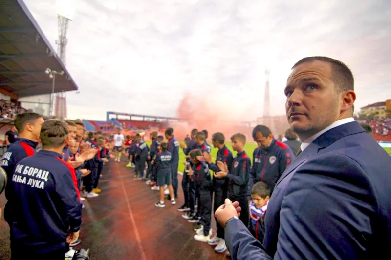 Vico Zeljkovic, doskorasnji predsjednik FK Borac, a sada predsje