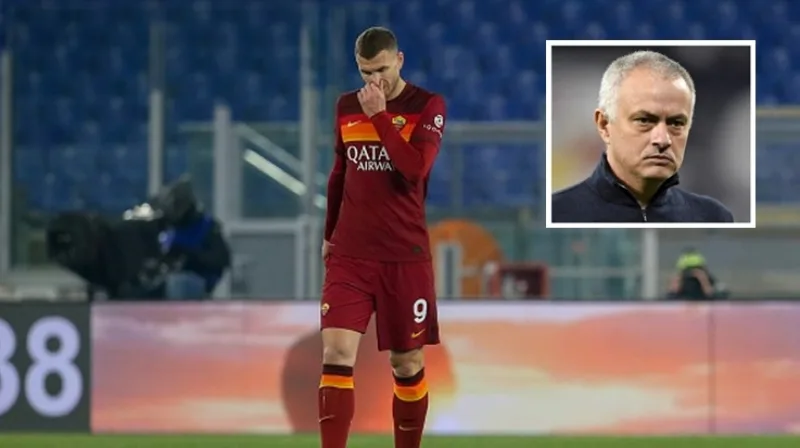 Edin Džeko Jose Mourinho