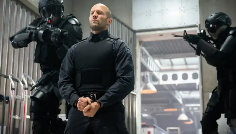 Jason Statham appears in Wrath of Man.
