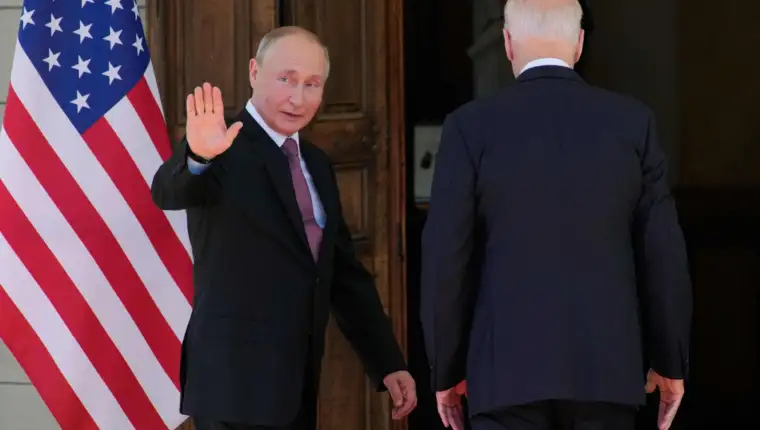 Putin biden ruka