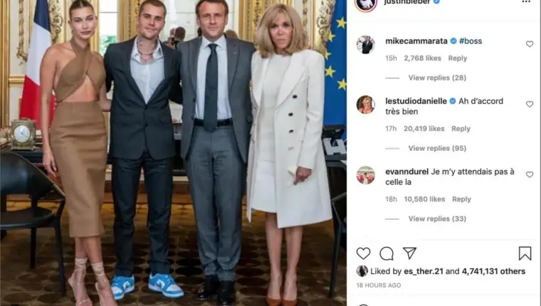 Bieber macron