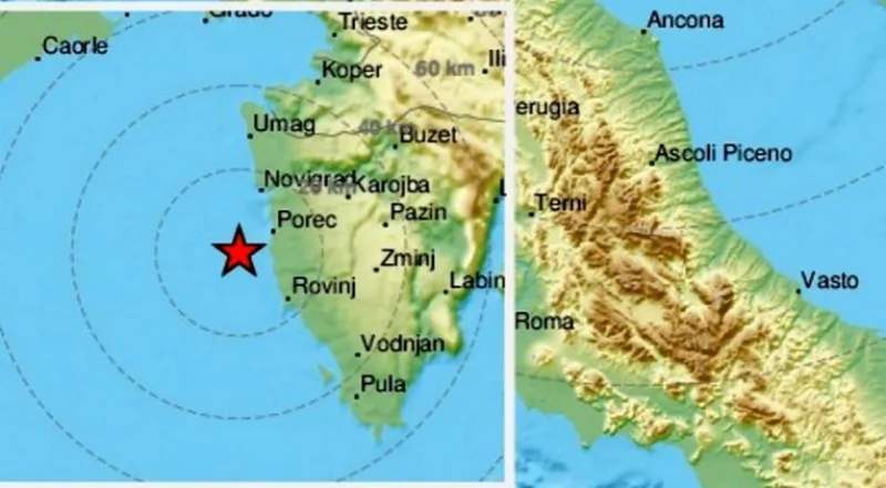 zemljotres istra