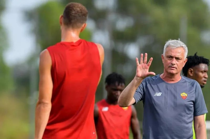 dzeko mourinho