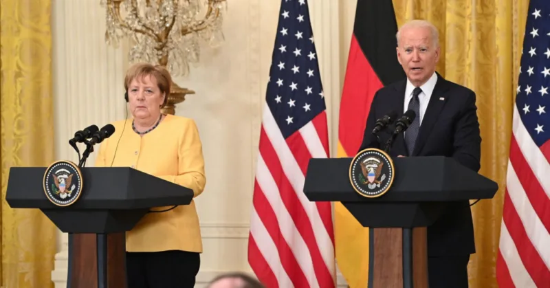 Merkel i biden