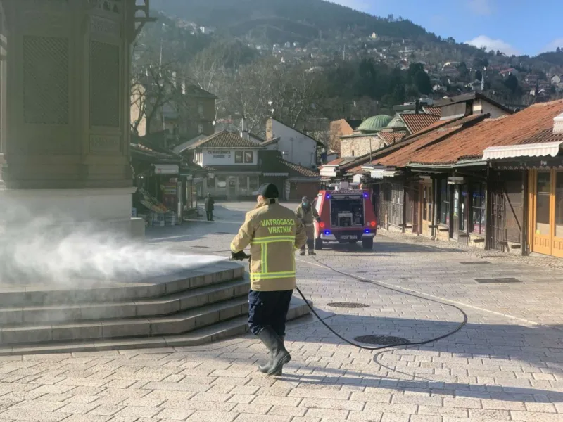 sarajevo pranje ulica