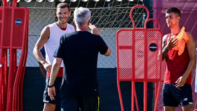 dzeko mourinho
