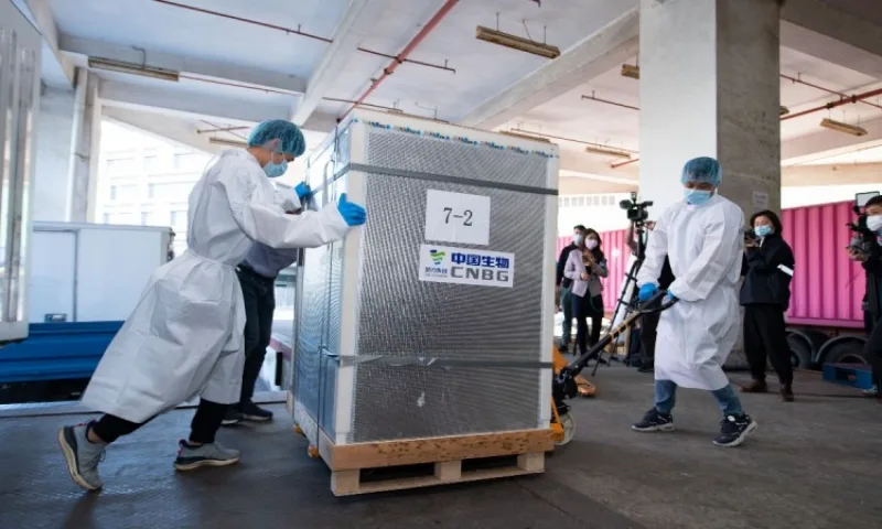 K Ina vakcine Sinopharm Xinhua