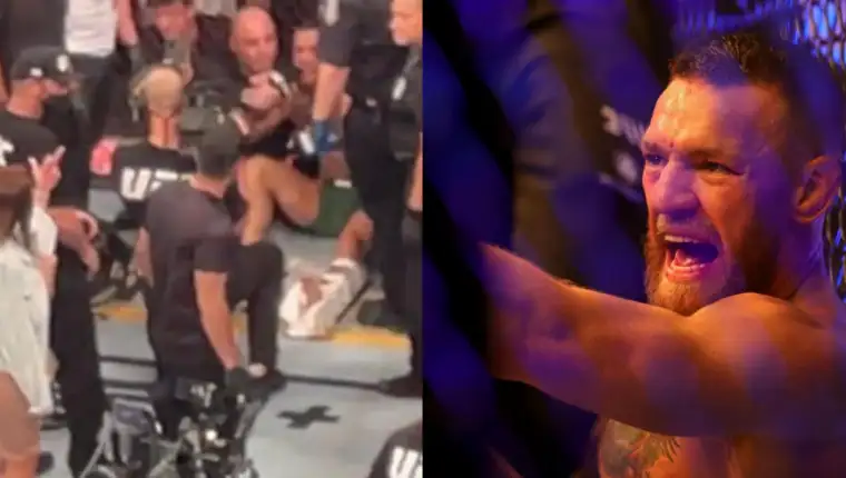 Jolie-Poirier-shows-middle-finger-to-Conor-McGregor