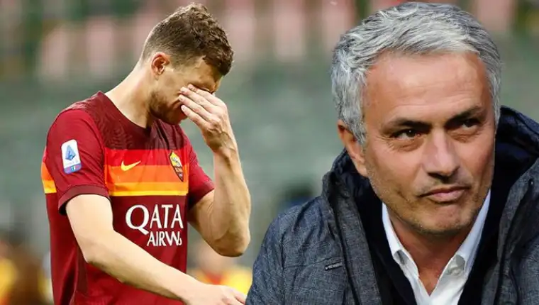 dzeko mourinho