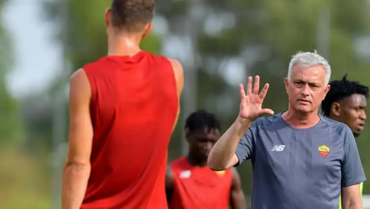 dzeko mourinho