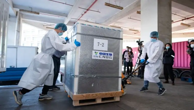 K Ina vakcine Sinopharm Xinhua