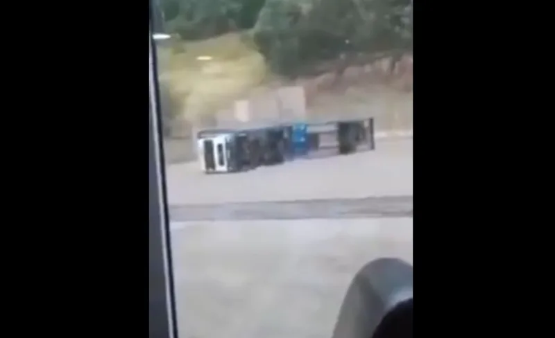 Kamion prevrtanje cazin