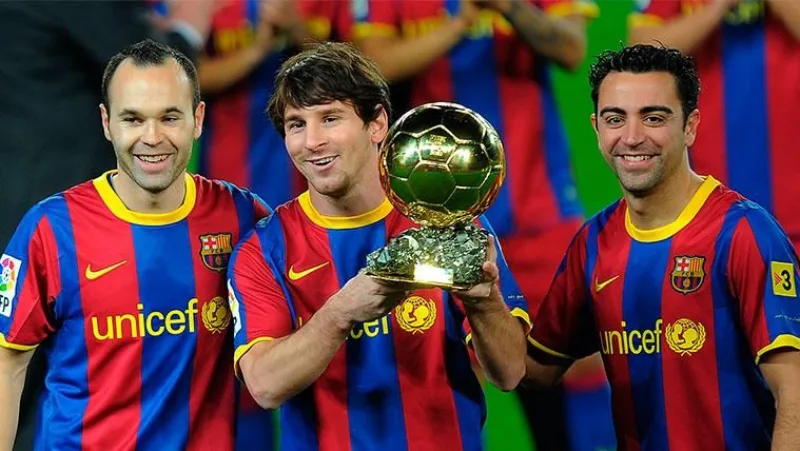 xavi messi