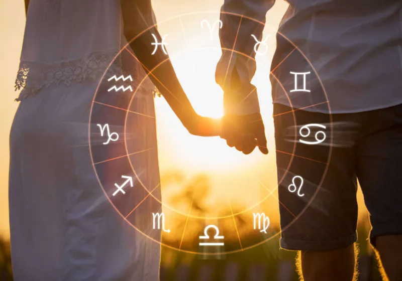 Concept,Photo,Of,Couple,With,Perfect,Match,And,Love,Compatibility