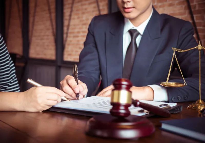 Partner,Lawyers,Or,Attorneys,Discussing,A,Contract,Agreement.,Successful,Businessmen