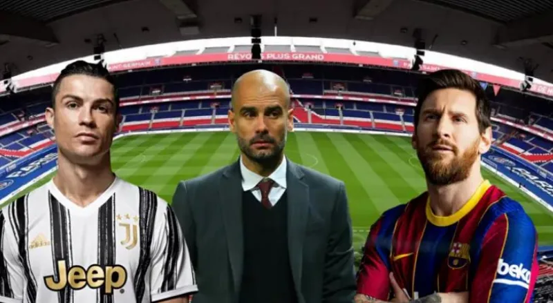 guardiola messi ronaldo