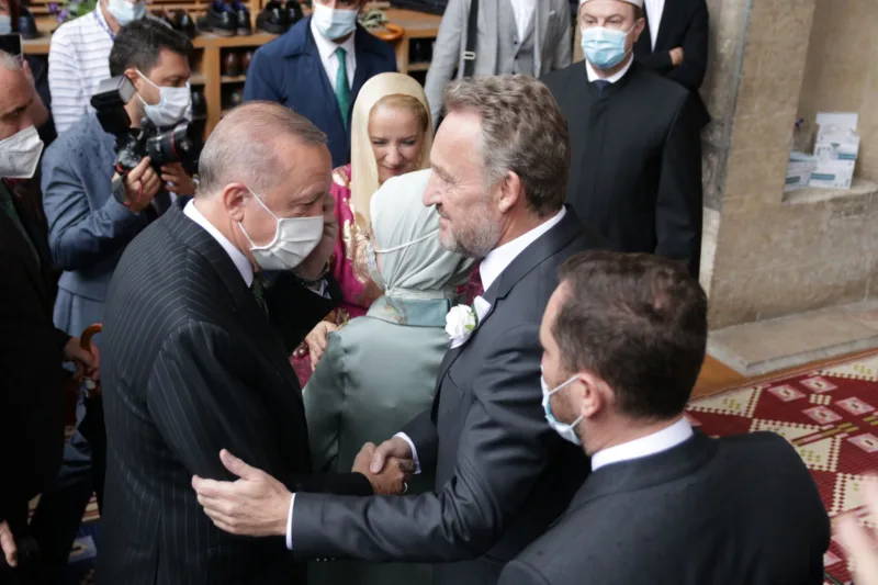 Erdogan na vjencanju jasmine