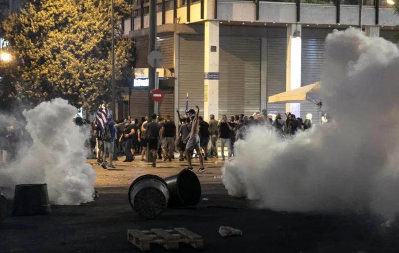 Atina protesti