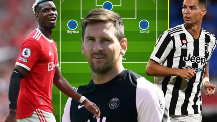 rona pogba messi