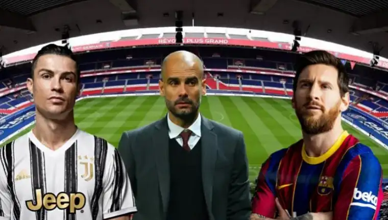 guardiola messi ronaldo