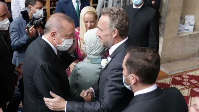 Erdogan na vjencanju jasmine