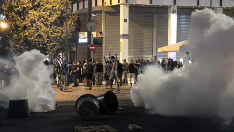 Atina protesti