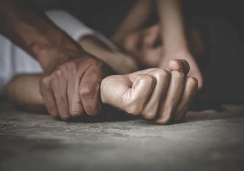 Man's,Hand,Holding,A,Woman,Hand,For,Rape,And,Sexual