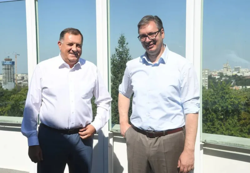 Dodik i vucic