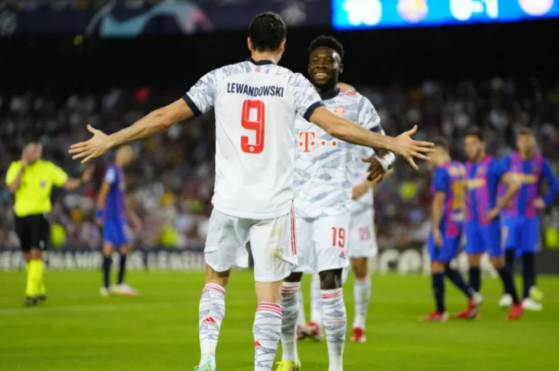 lewandowski davies bayern