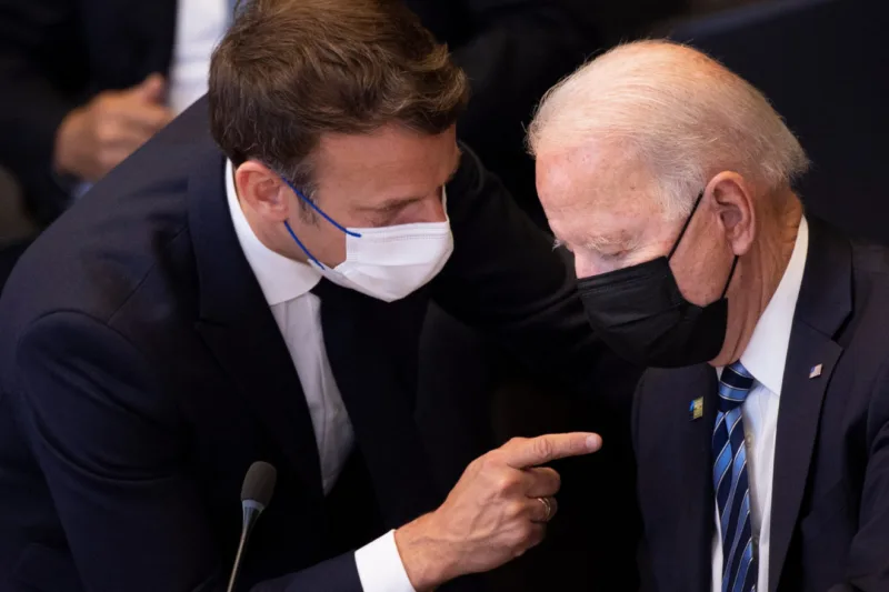 biden macron