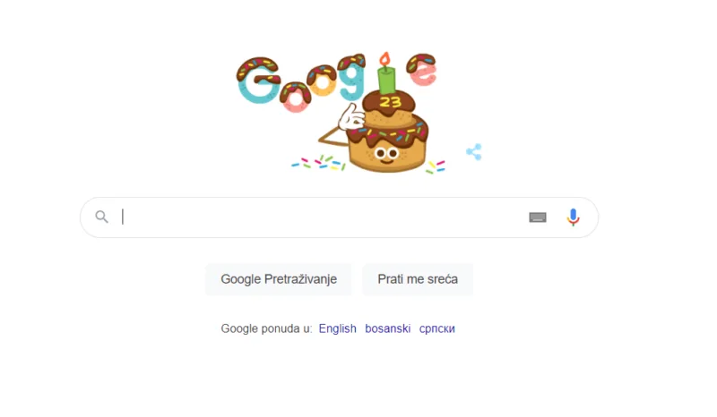 google rodjendan