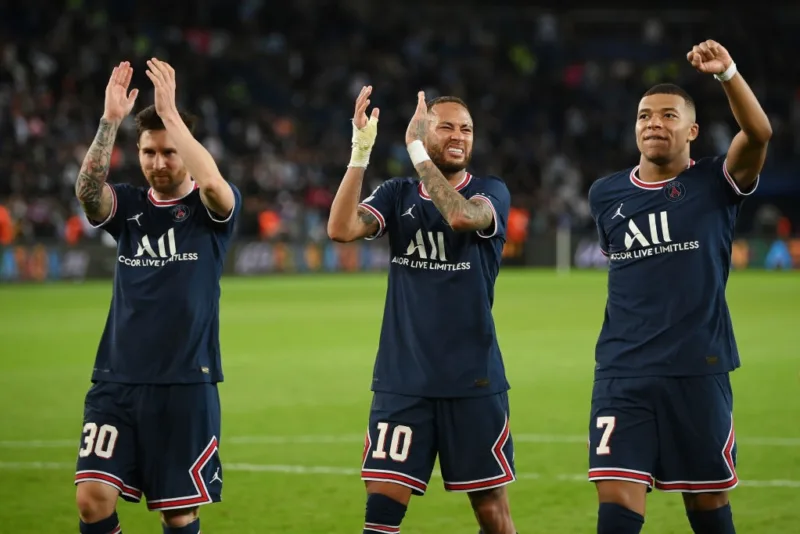 mbappe messi neymar