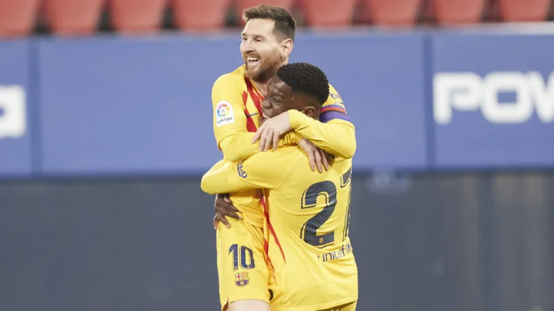 Sport Themen der Woche KW09 Sport Bilder des Tages March 6, 2021, Pamplona, Navarre, Spain: Lionel Messi (forward; FC Ba