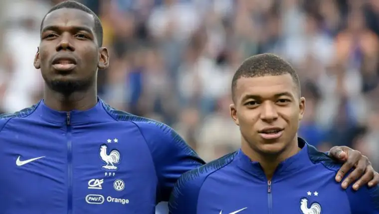 pogba mbappe