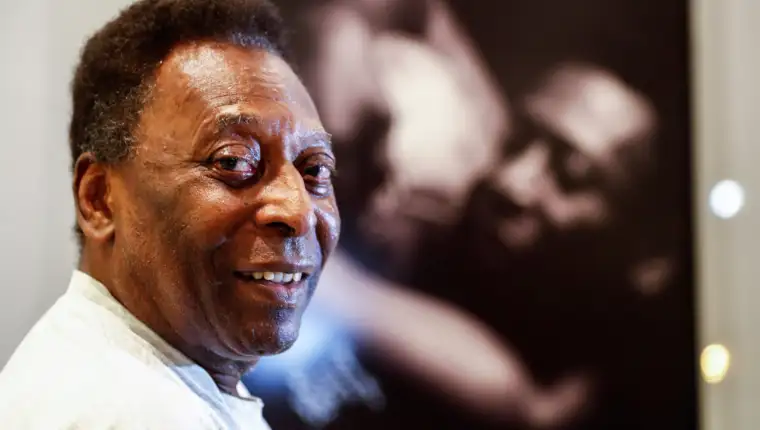 Brazilian soccer legend Pele