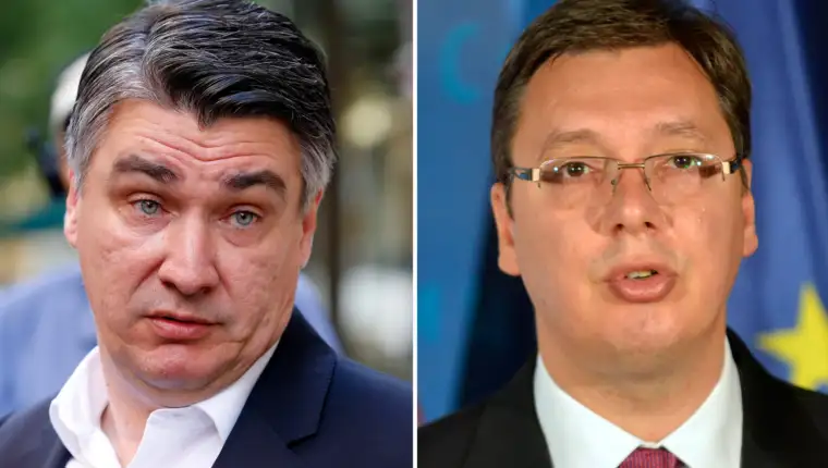 Milanović i Vučić