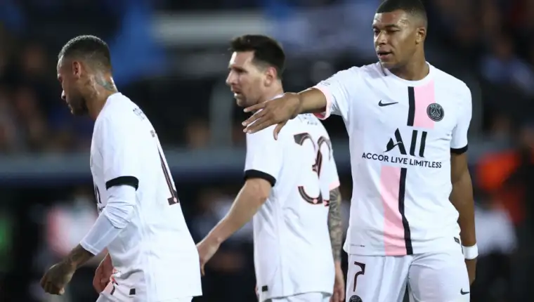messi neymar mbappe
