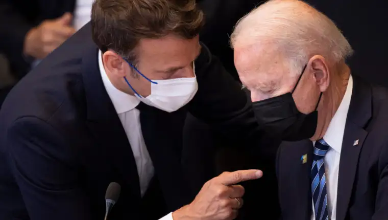 biden macron