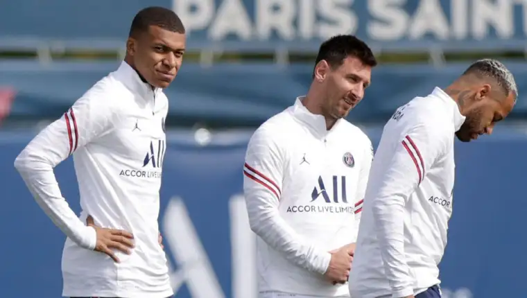 mbappe messi neymar