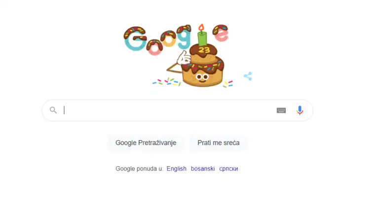 google rodjendan