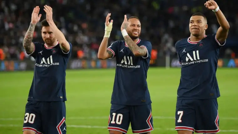 mbappe messi neymar