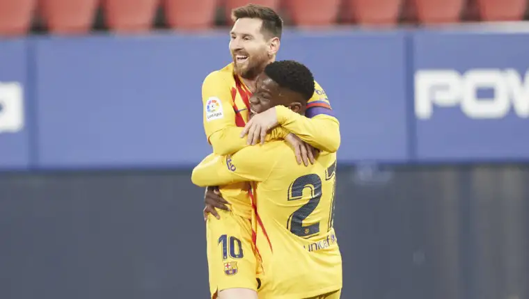 Sport Themen der Woche KW09 Sport Bilder des Tages March 6, 2021, Pamplona, Navarre, Spain: Lionel Messi (forward; FC Ba