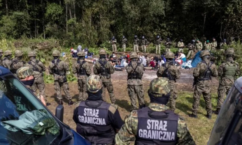 poljska bjelorusija migranti
