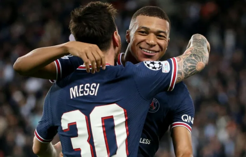 messi mbappe