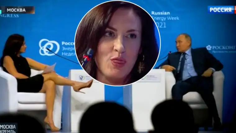 voditeljica putin