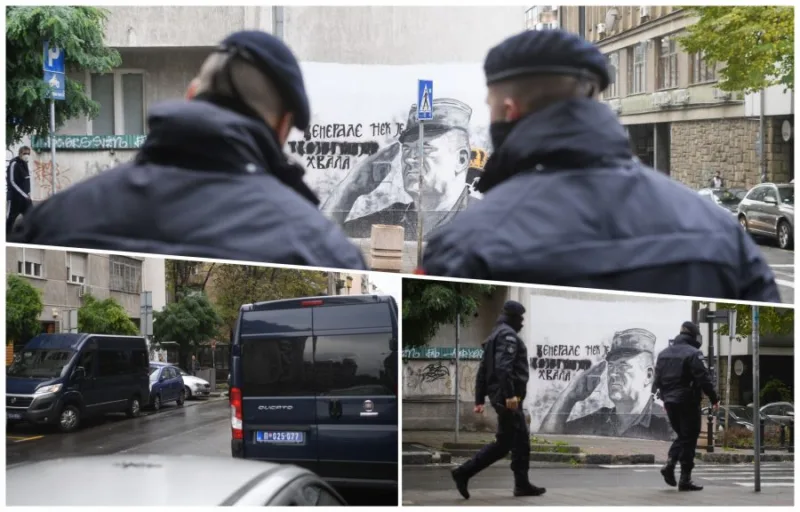 mladic mural policija