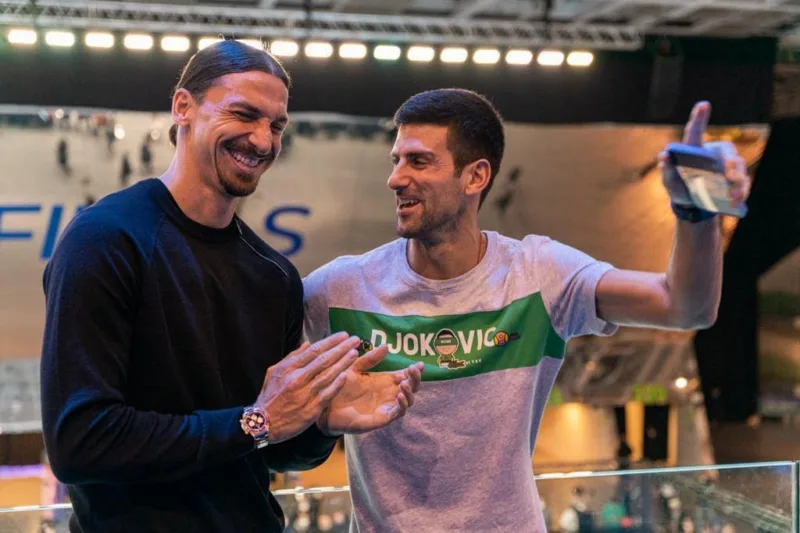 ibrahimovic djokovic