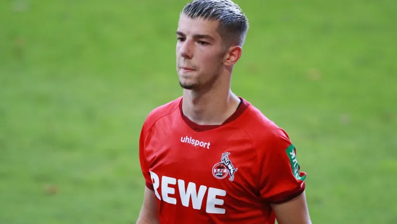 1.FC Köln vs. VFL Bochum, Testspiel im Franz-Kremer-Stadion, Robert Voloder (1.FC Köln), 18.08.2020, *** Sport 1 FC Köl