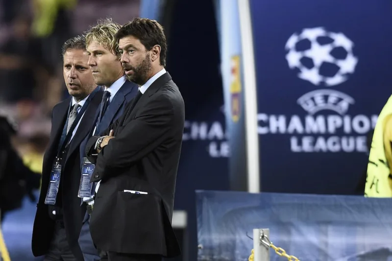 Paratici-Nedved-Agnelli