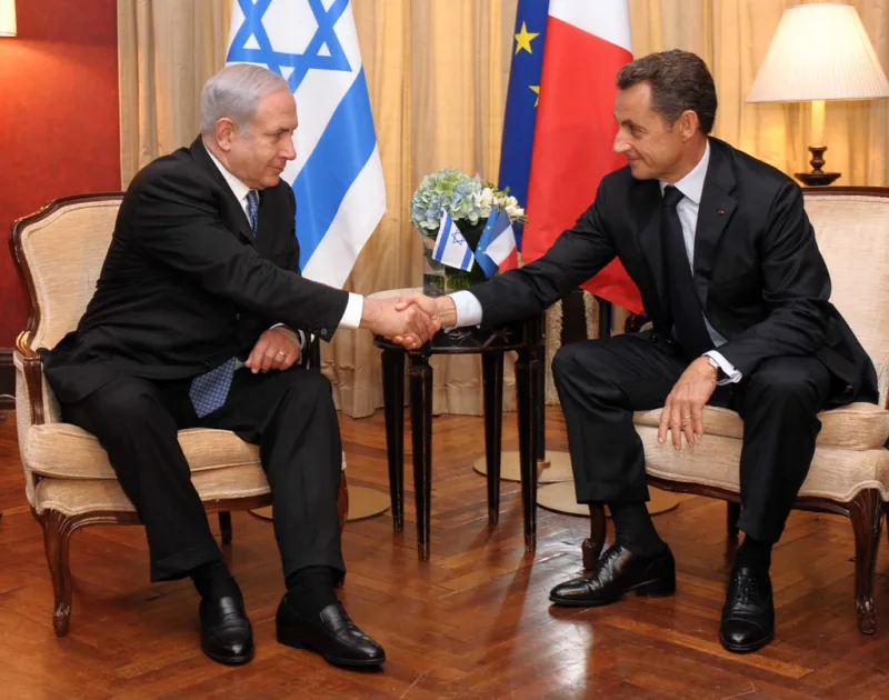netanyahu sarkozy
